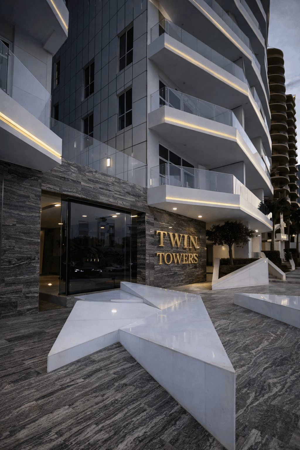Luxury apartment for rent in Twin Tower - Al Nakheel District, Riyadh