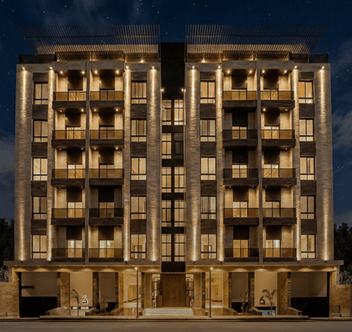Luxury Apartment for Sale (Model D) | Front-Facing Building K – Kayan Residence, Al-Nahda