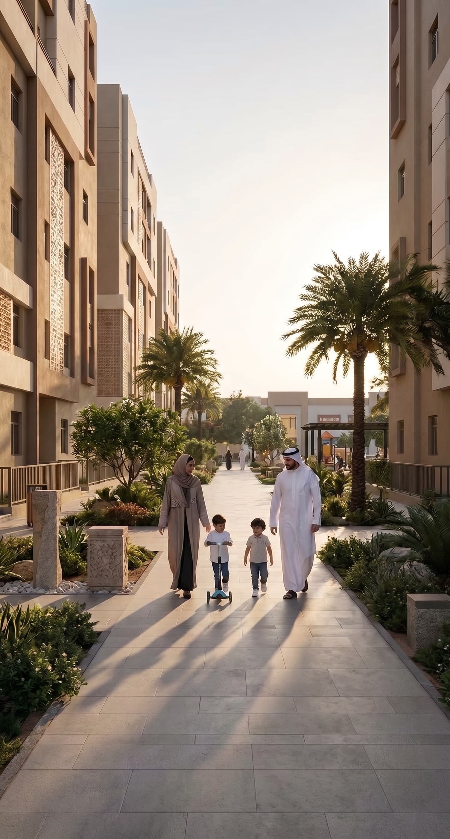 A fully integrated residential complex Model R