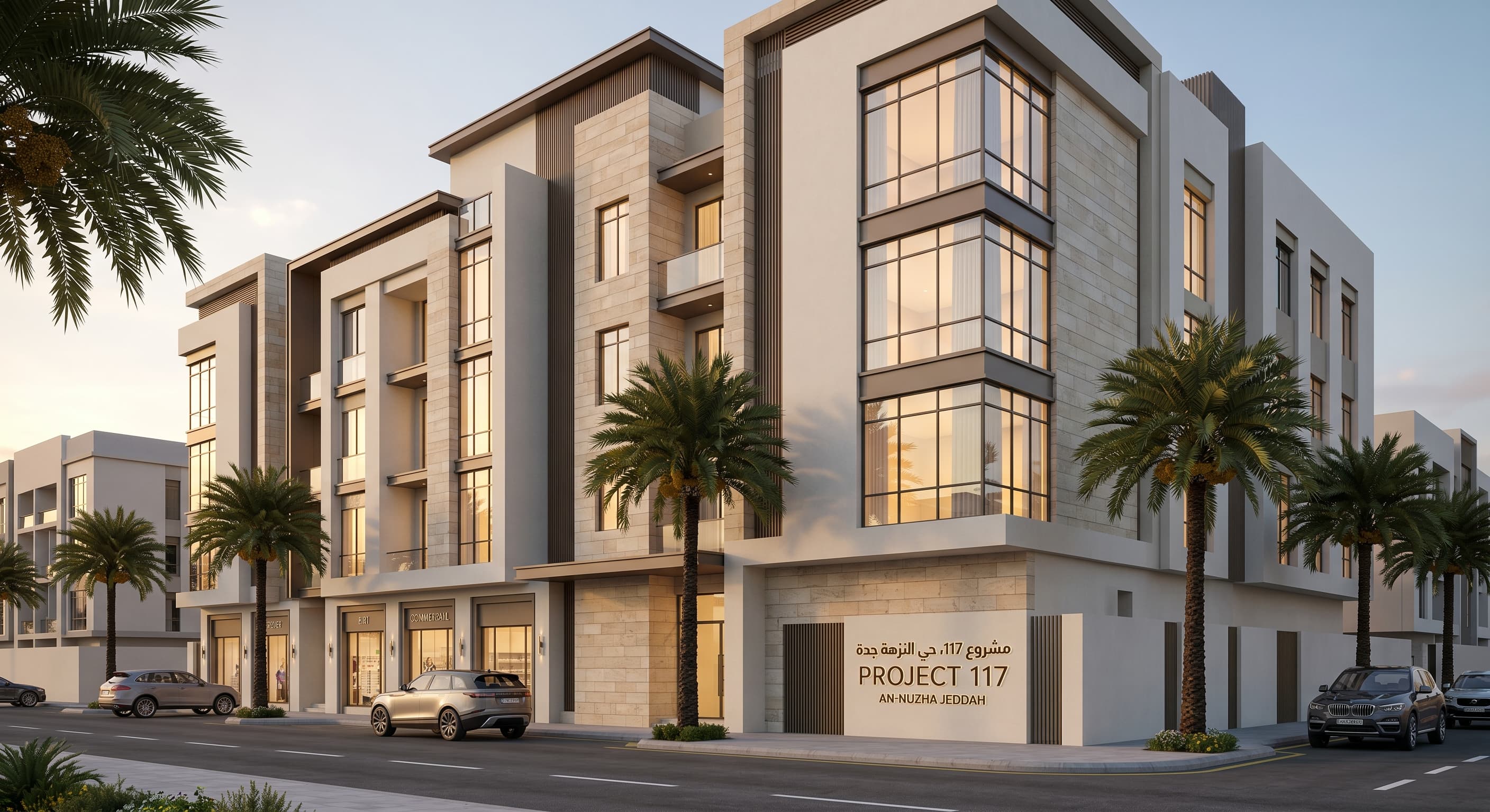 Stunning front-facing apartment for sale Model A project 117 in Jeddah
