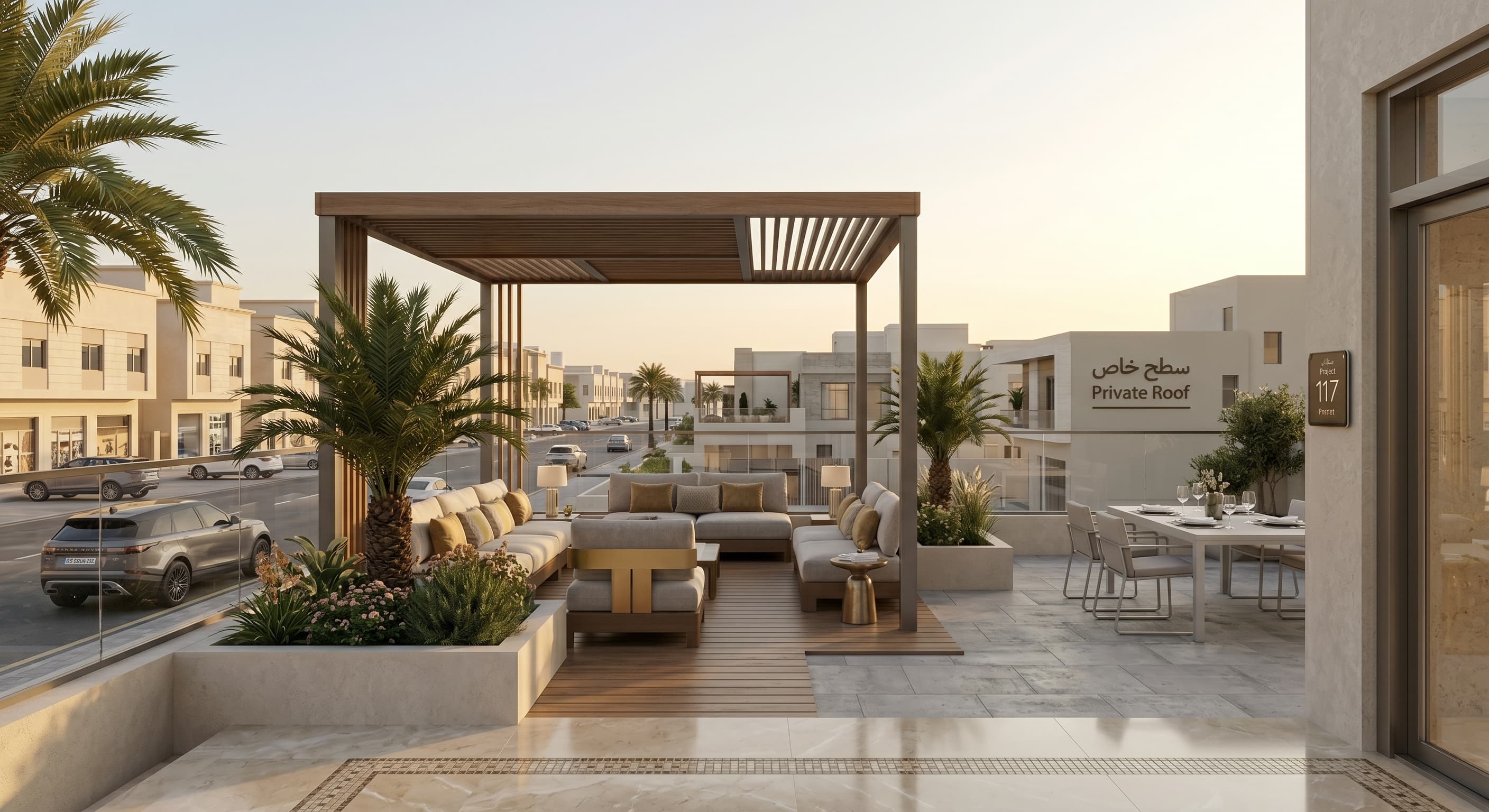 Model C Front-facing in Project 117: Where Elegance Meets Smart Space