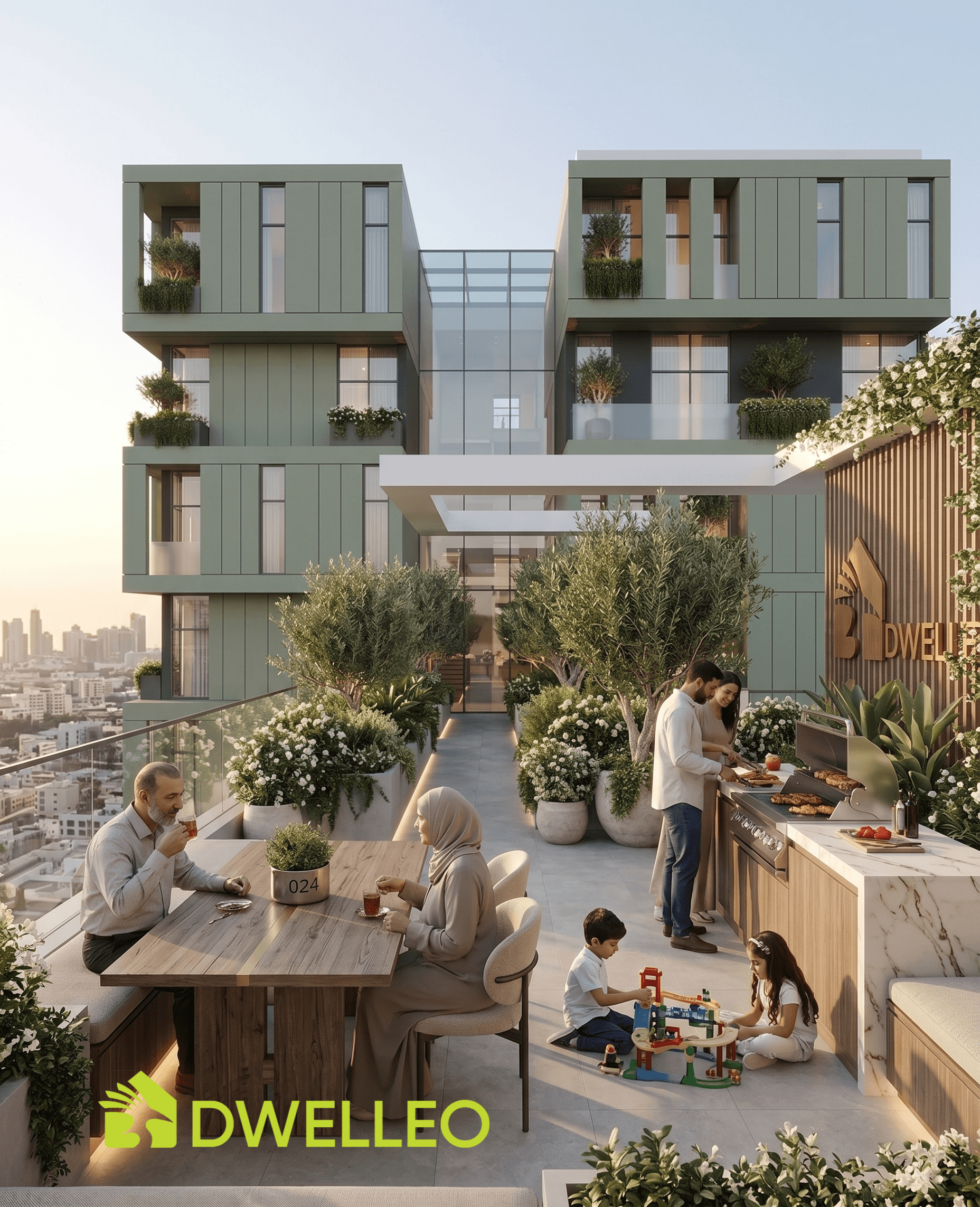 نموذج (20) مشروع ARJAN RESIDENCE