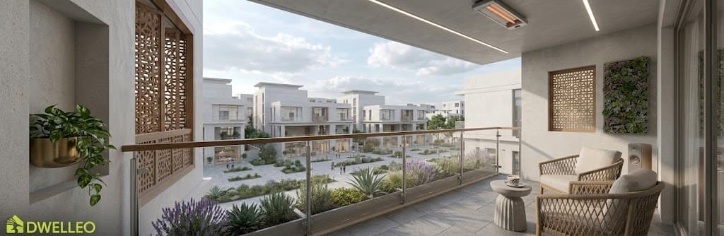 Model 07 | Cozy 2-BR Rear Apartment with Private Balcony (79 SQM