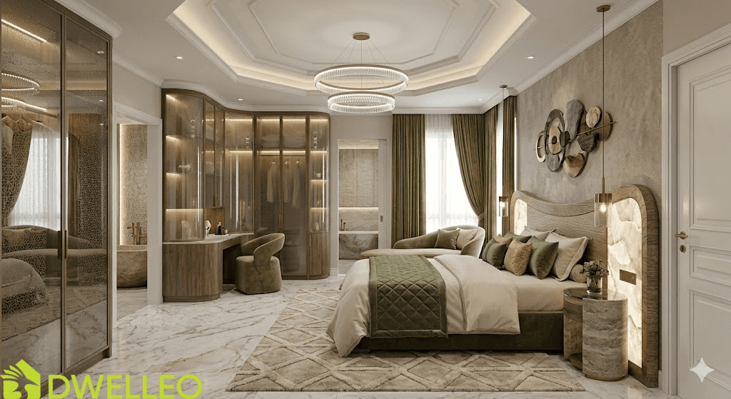 Modern Lifestyle Design Enhancing Family Privacy with Master Suites and Dual Entrances