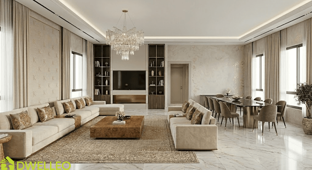 Vertical Palaces: A Sprawling 247 SQM Residence with 5 Rooms, Formal Majlis, and a Private Roof Garden